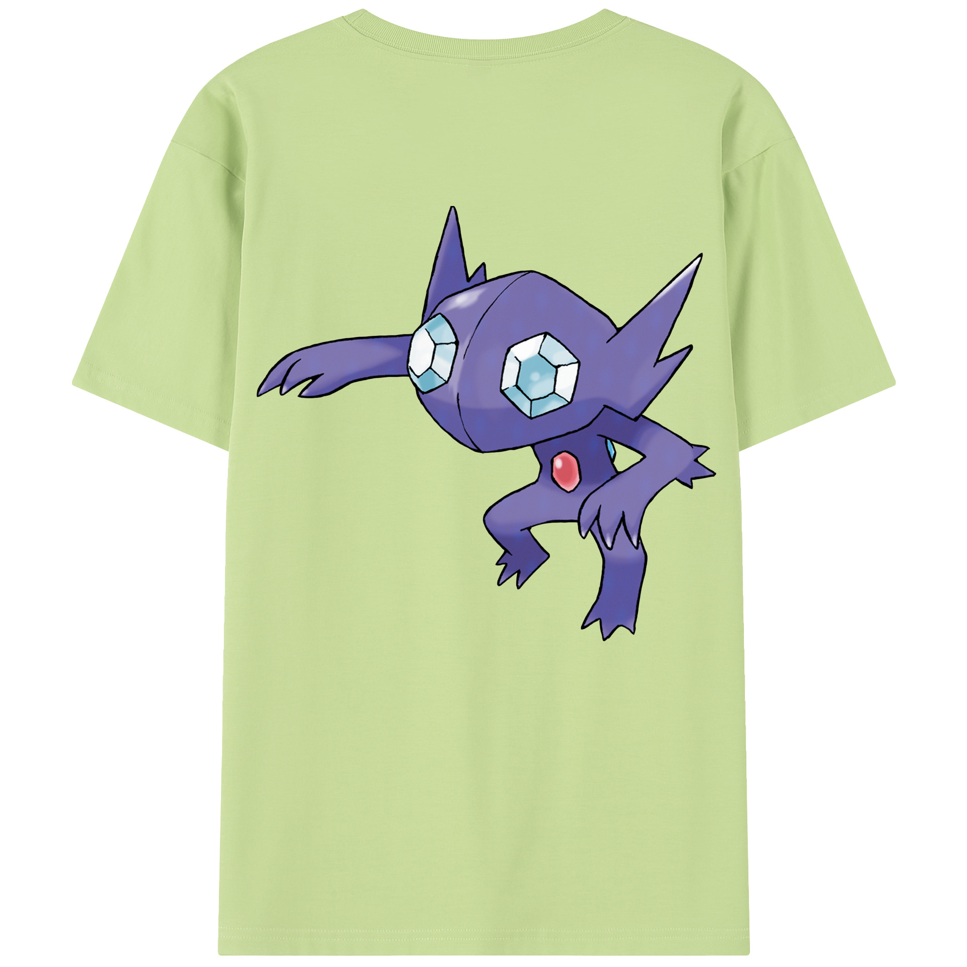 （画像用） ポケットモンスター Pokémon 綿100％半袖Tシャツ（背面プリント）